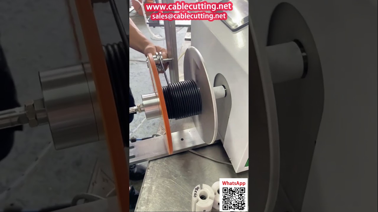 Máquina de Bobinar Automática com Alinhamento Prático para Processamento de Fios