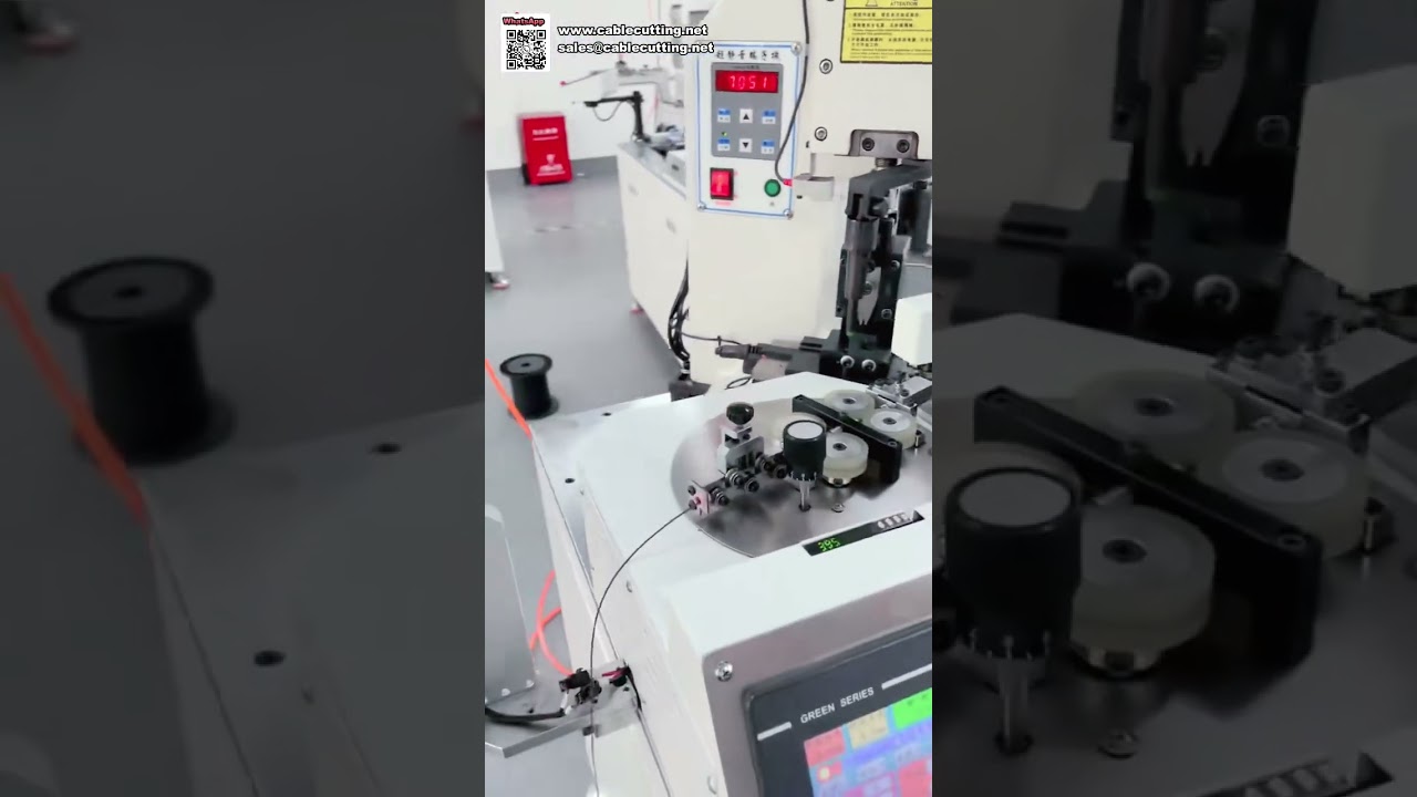 Máquina de Crimpagem de Terminal Tubular de Alta Compatibilidade para Chicotes Elétricos