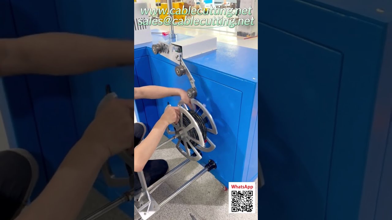 Máquina de Bobinagem Multifuncional para Fios, Cabos de Aço, Mangueiras e Tiras de Borracha
