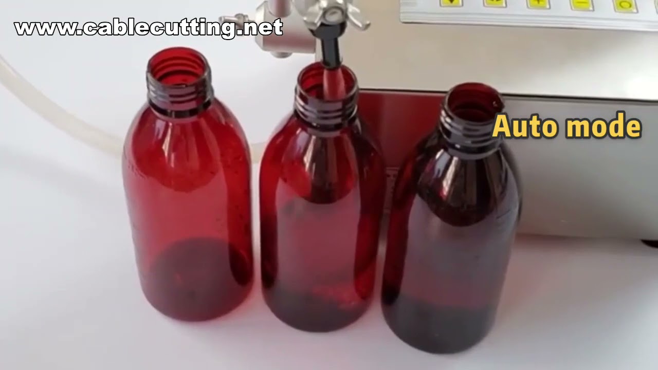 Máquina Enchedora Simples e Barata - Pequena Enchedora de Líquidos
