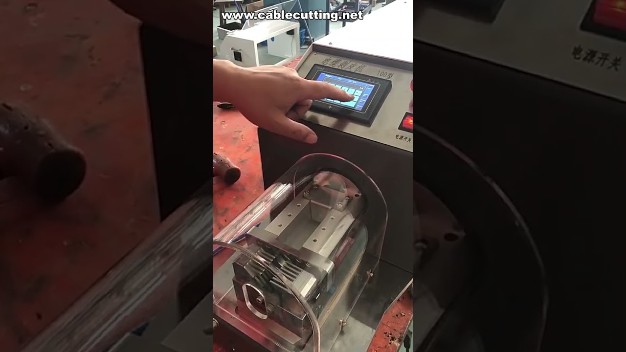 Máquina de Descascar Cabos Elétricos - Remoção Eficiente de Cabos de Grande Bitola