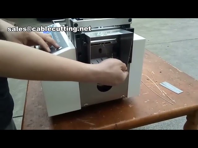 Máquina de Corte de Cabos de Aço | Cortador Industrial de Fios Metálicos de Alta Precisão