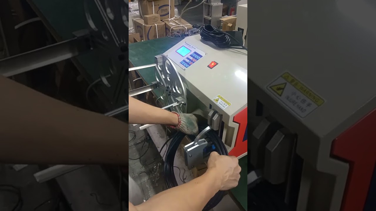 Wire Winding & Tying Machine Solutions #machine #cablewirestrippingmachine #factory