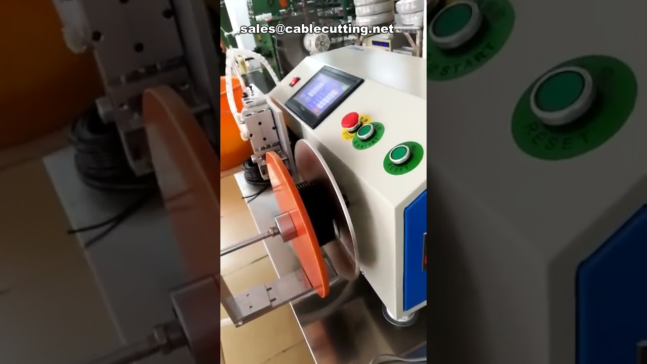 Máquina de Corte e Enrolamento de Fio Automática | Visualize a Enroladeira de Mesa Yihan