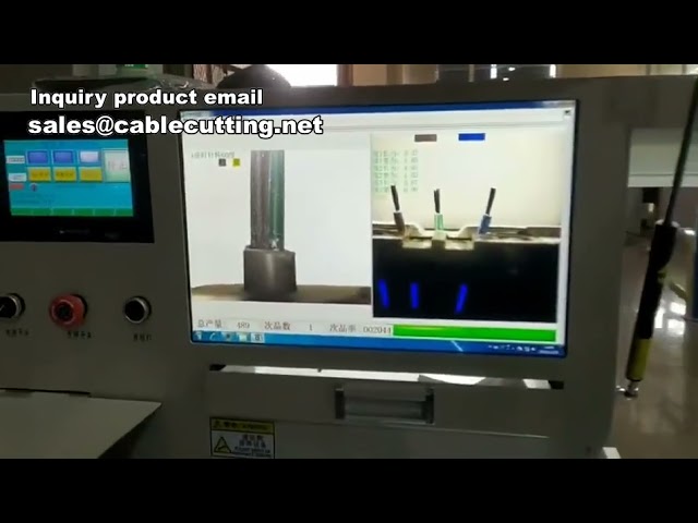 Máquina de Inserção Automática de Plugues Europeus - Inserção e Processamento de Plugue Euro