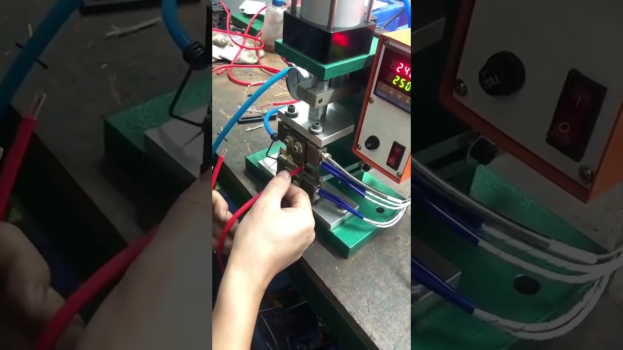 Máquina de Decapagem Pneumática Térmica | Equipamento de Decapagem de Cabos #máquina #decapagemdefios #fábrica