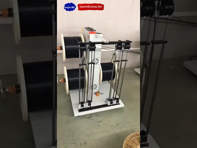 Máquina Automática de Alimentação de Cabos com 4 Bobinas – Desenroladeira de Fio de 4 Eixos