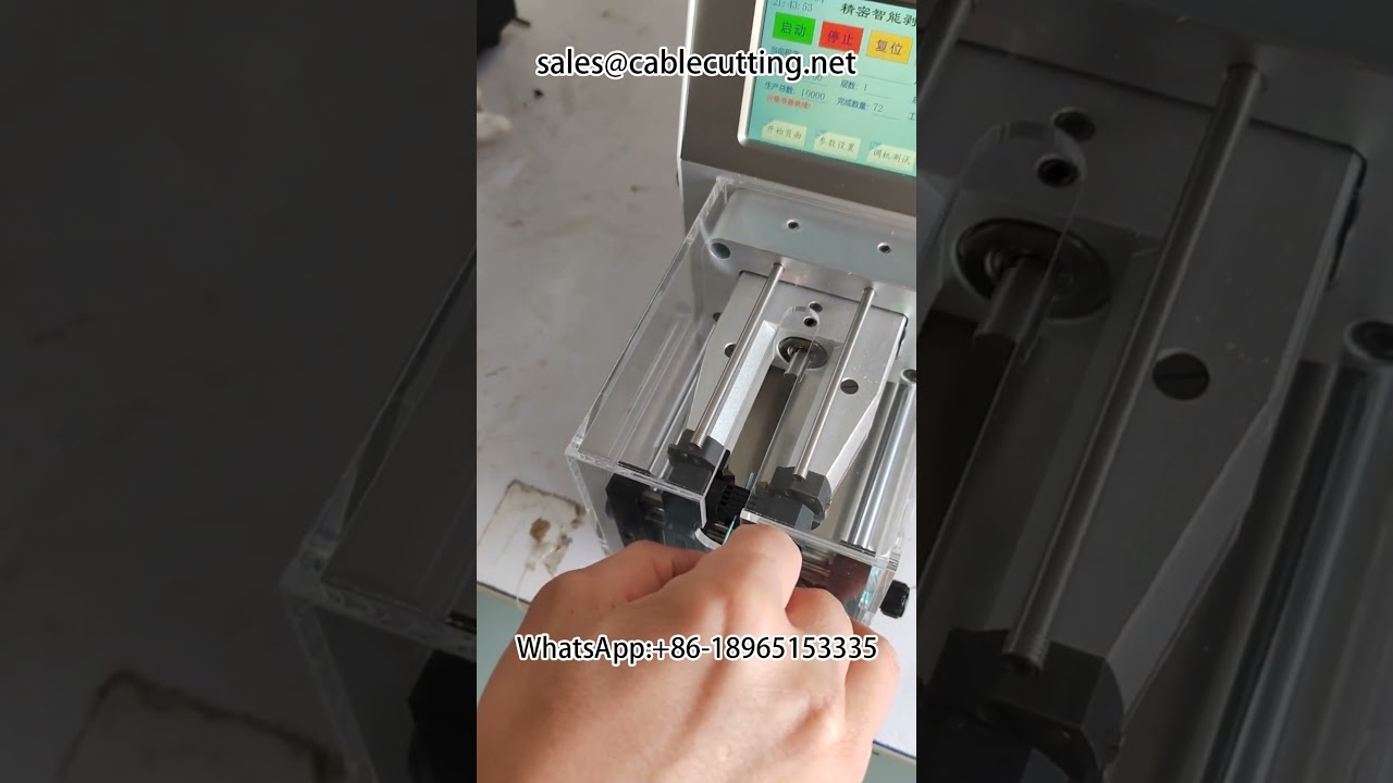 Máquina de Decapagem Elétrica | Equipamento para Chicotes Elétricos | Máquina Automática para Fábrica