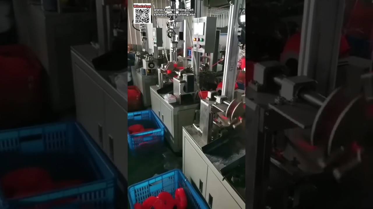 Máquina Automática de Enrolar e Agrupar para Linha de Trimmer em Bobinas – Eficiência Máxima