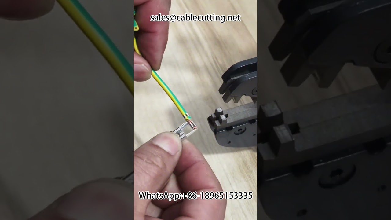 Máquinas de Crimpagem de Terminais Especializadas #automóvel #máquina #façavocêmesmo