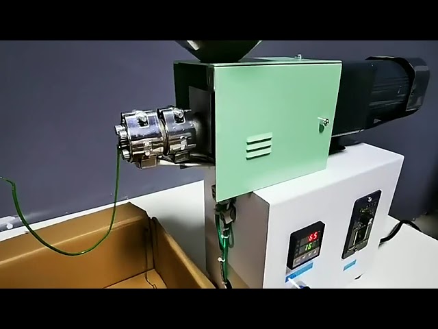 Extrusora Plástica Mini SJ12 de Bancada | Extrusora Monorosca para Laboratório