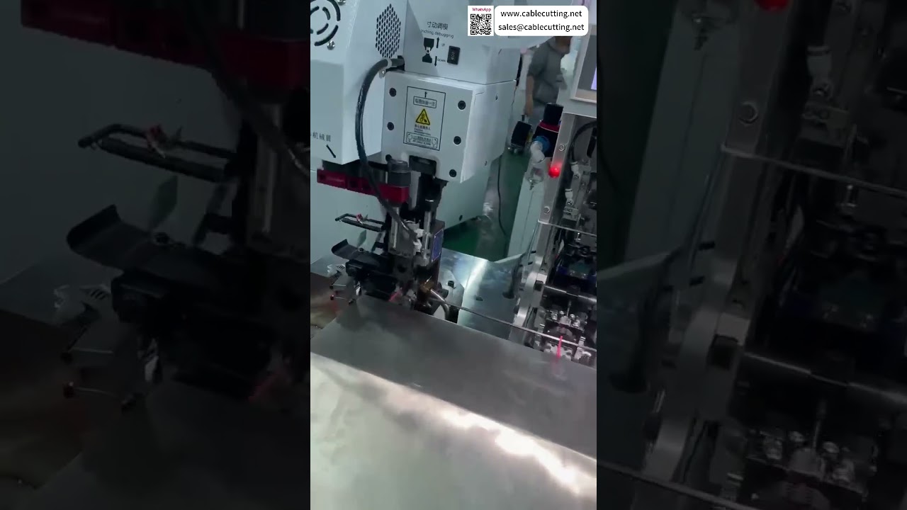 Kit de Ferramentas para Configuração de Máquina Automática de Crimpagem Dupla com Inserção de Plugue Impermeável - Versão Compacta