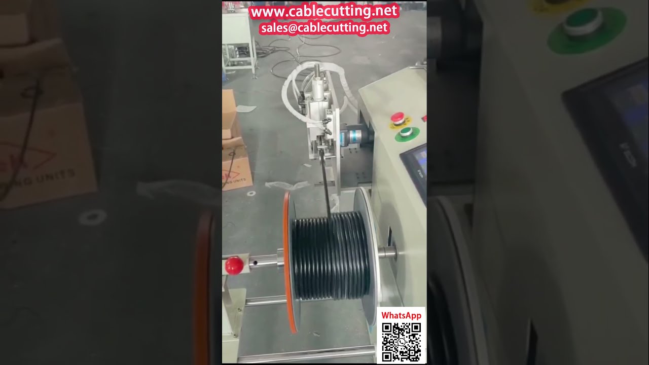 Máquina de Enrolar e Cortar Fios 4 em 1 | Contagem, Bobinamento, Disposição e Corte Automáticos
