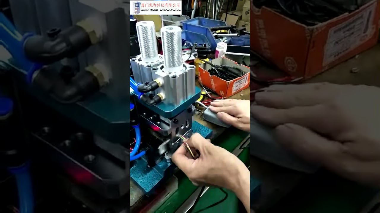 Máquina Pneumática de Descascar Cabos | Decapador de Fios de Alta Qualidade | Equipamento Industrial