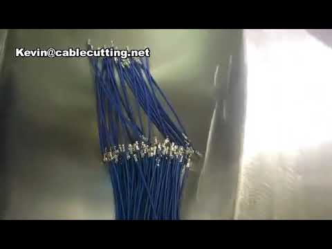 Máquina de Crimpagem Automática de Terminais Dupla Cabeça: Corte, Decapagem e Crimpagem de Fios