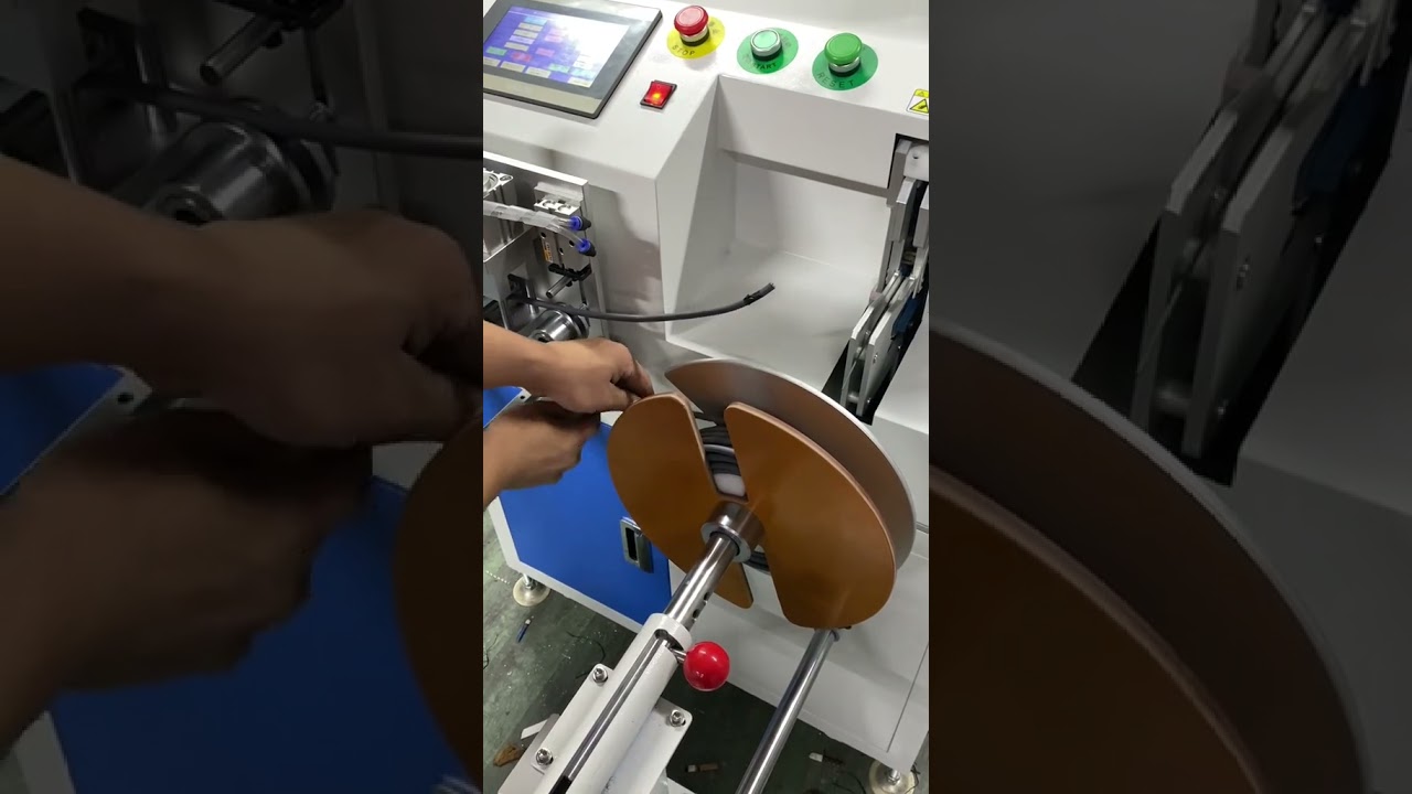 Bobina Medidora de Precisão para Enrolamento, Rebobinamento, Amarração e Corte Automáticos de Fios
