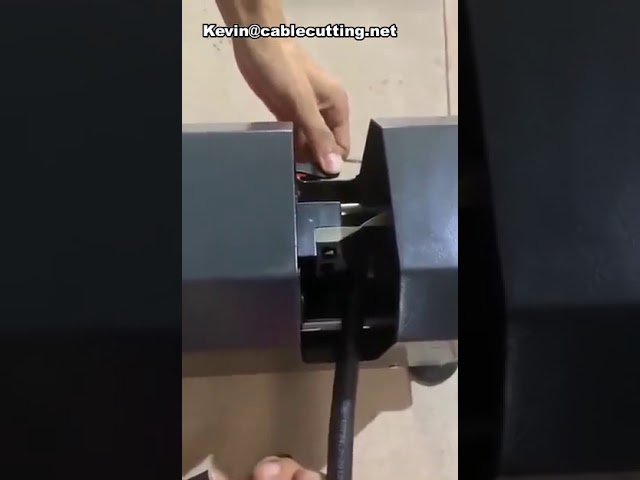 Máquina de Corte Pneumática para Cabos Grossos - Cortador de Chicotes Elétricos de Alto Desempenho