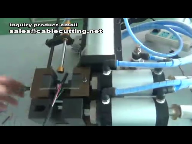 Máquina de Descascar Pneumática e Elétrica | Descascadora de Cabos Automática