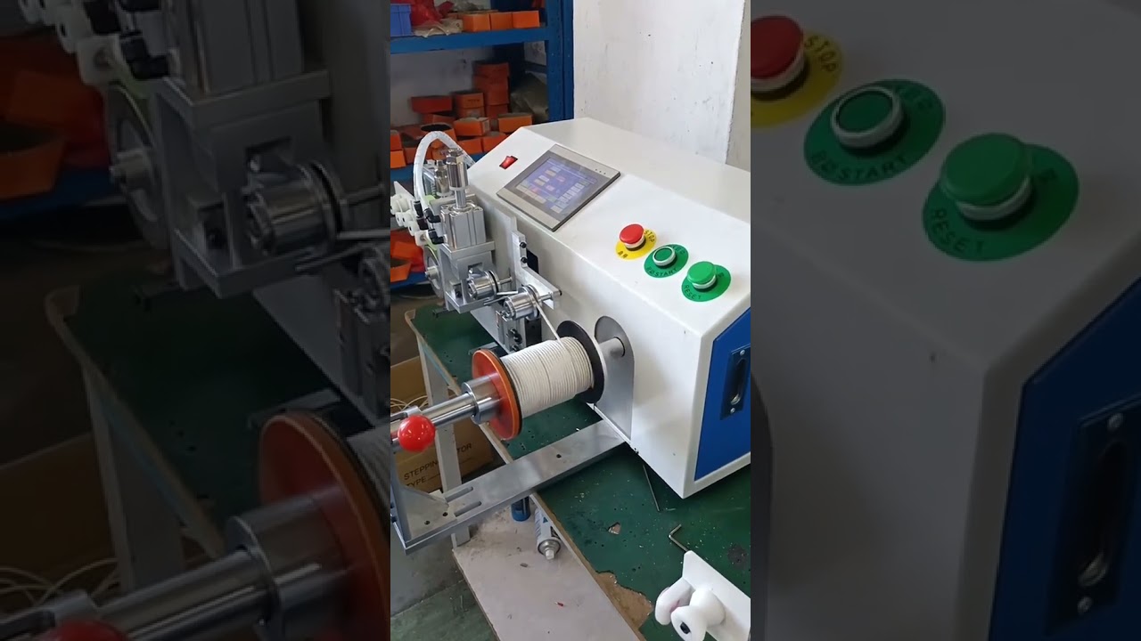 Bobinadeira de Fio Multifuncional: Precisão para Carretéis Vazados e Plásticos #fábrica