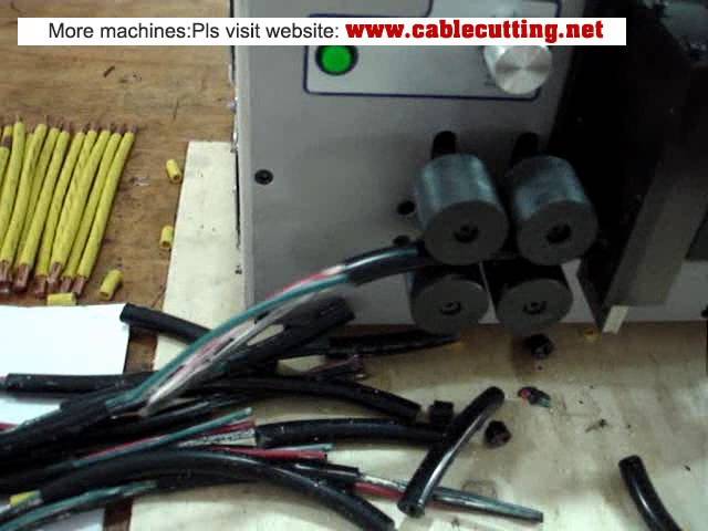 Máquina Pesada de Corte e Descascamento de Cabos para Diâmetro de 15 mm - Desencape Automático de Cabos Blindados