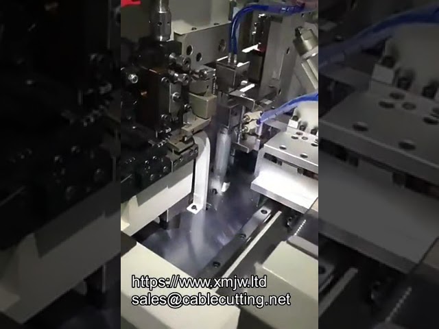 Máquina de Crimpagem Automática Dupla Cabeça WPM-SP-20 com Controle Servo - Alta Precisão e Velocidade