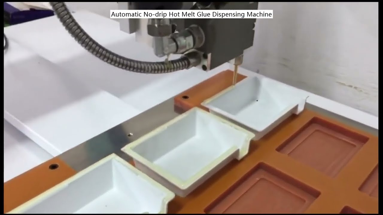 Máquina Automática de Cola Hot Melt sem Gotejamento - Alta Precisão