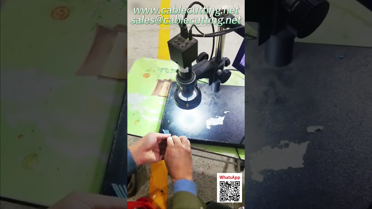 Dual Laser Wire Stripper - Zero Damage to Inner Conductor