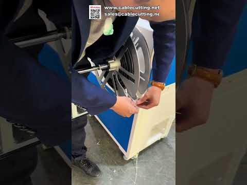 Máquina Automática de Contagem, Corte e Enrolamento para Cabos e Mangueiras