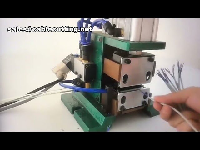 Máquina de Decapagem Pneumática para Cabos Multipolares – Decapagem Rápida e Precisa