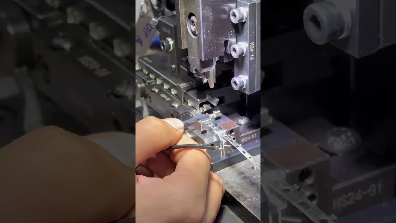 Aplicador de Terminais Mecânico/Pneumático Coreano Horizontal e Vertical – Curso de 30mm com Fosfatização Preta