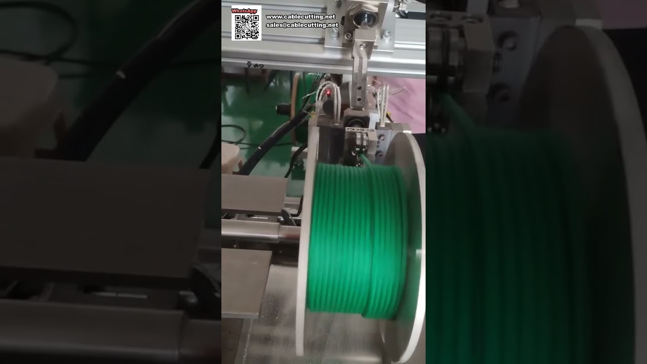 Máquina Automática de Atamento para Embalagem de Cordas de 4mm e 100m
