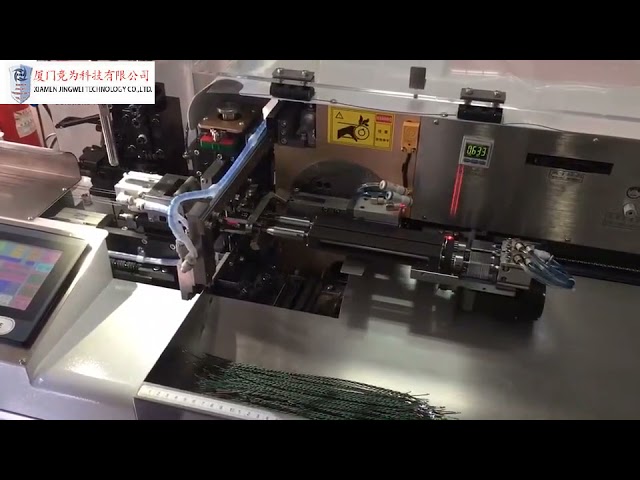 Máquina Integrada de Torcer Cabos, Estanhar e Crimpar Terminais | Automação para Fios