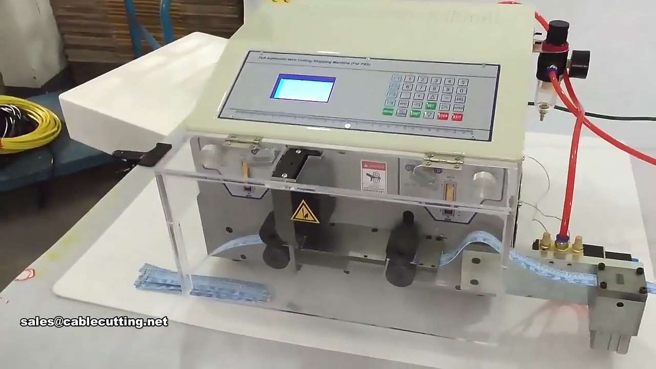 Máquina Automática de Organizar, Distribuir e Decapar Fios Eletrônicos