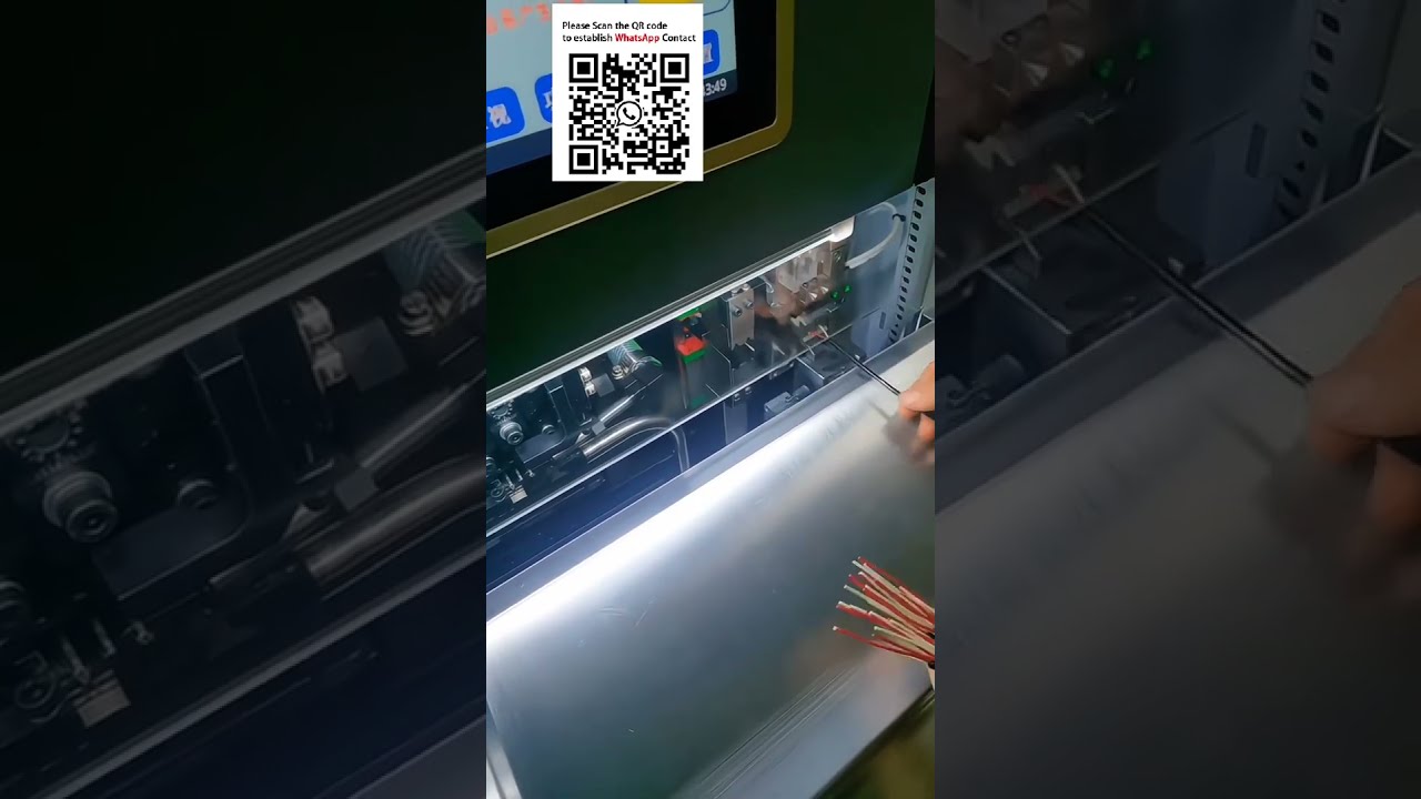 Máquina Semi-Automática de Inserção de Vedação, Decapagem e Crimpagem para Fios Duplos