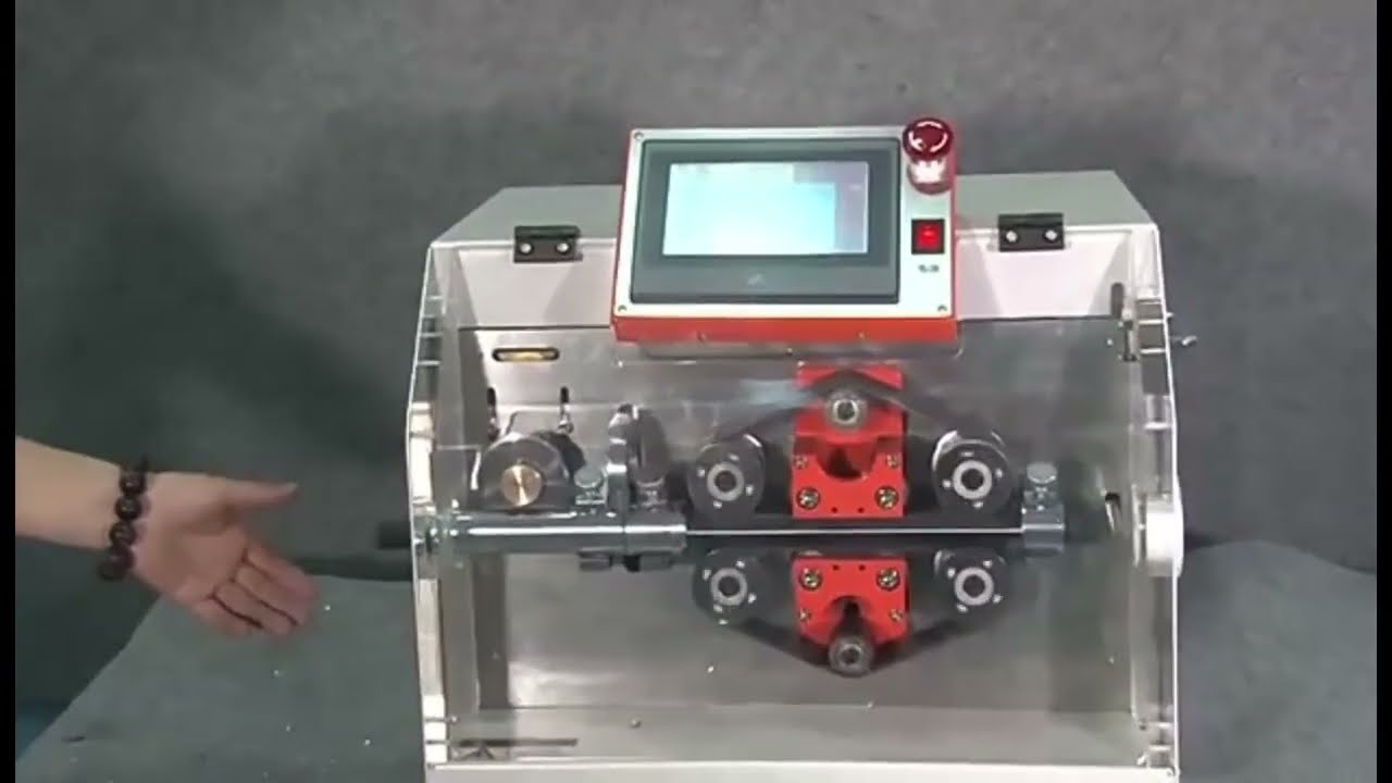 Máquina Totalmente Automática de Corte de Cabos em Tubo Corrugado - Cortadora de Fios e Tubos Plásticos