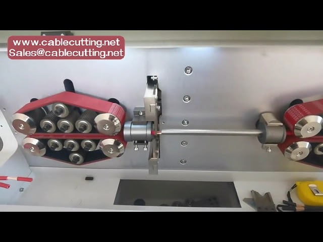 Máquina de Corte e Decapagem para Cabos de 120mm² (Bitola 6) – Ideal para Fios de Energia Renovável