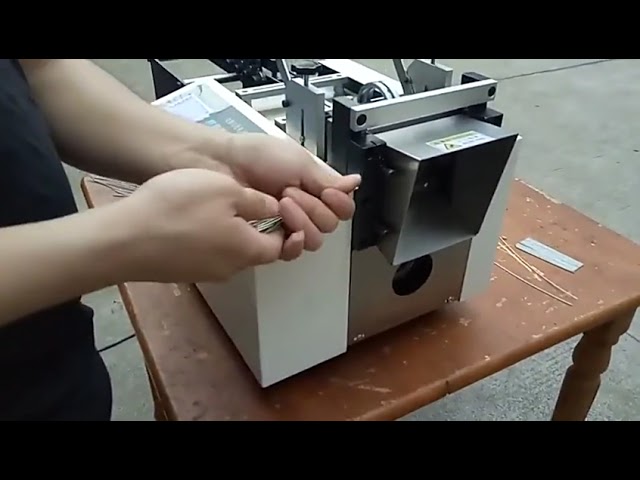 Máquina Automática de Corte e Endireitamento de Fios | Alta Precisão