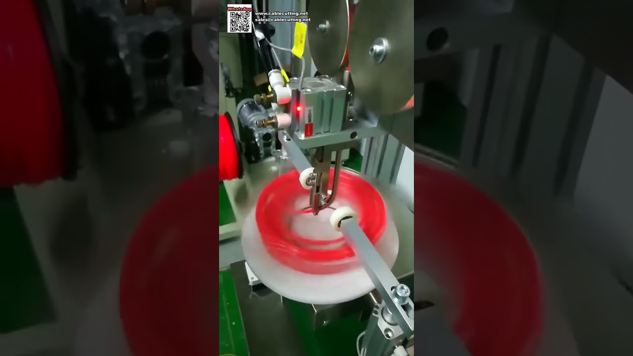 Máquina Automática de Bobinagem para Embalagem de Carretéis Verticais de Linha de Corte