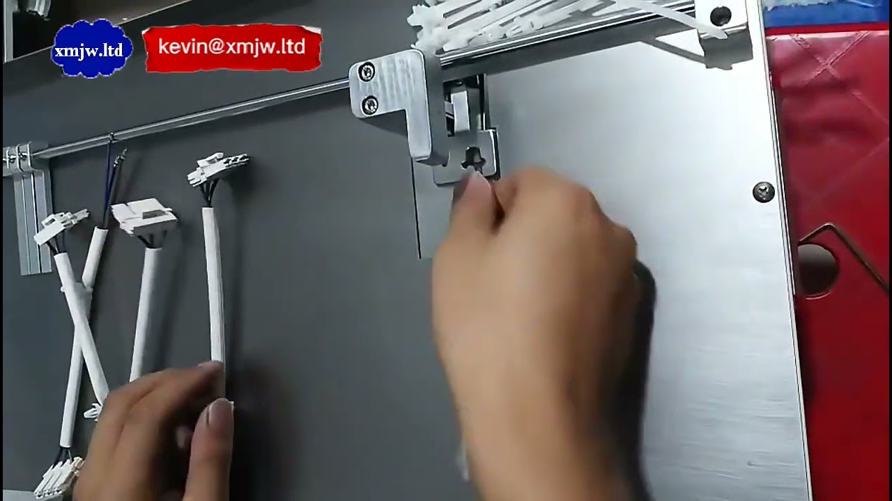 Máquina Automática de Amarração de Cabos com Abraçadeiras de Nylon - Aumente sua Produtividade