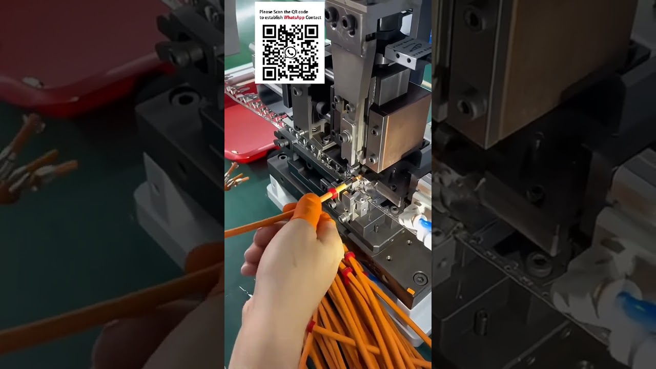Máquina de Decapagem e Crimpagem para Arnês de Veículos Elétricos (EV) | Crimpador de Terminais