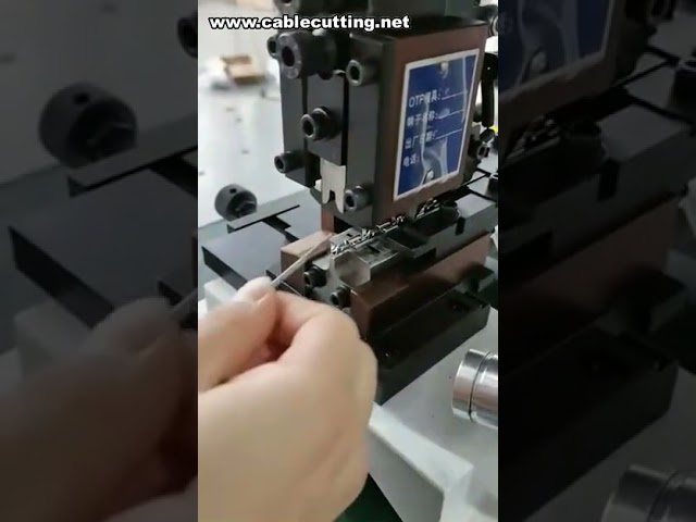 Máquina de Crimpagem Automática | Máquina de Crimpagem de Terminais para Automação Industrial