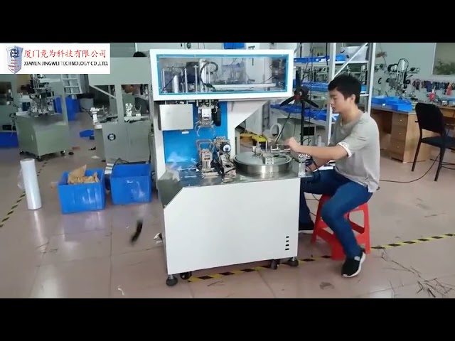 Máquina de Amarração de Bobinas para Fios e Cabos de Motor Elétrico