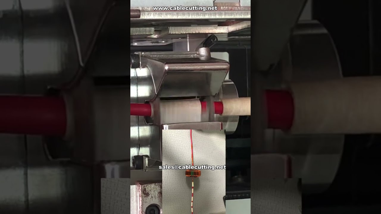 Demonstração ao Vivo: Máquina Automática de Fita para Bobinas de Indução Magnética | Equipamento Inteligente de Fabricação