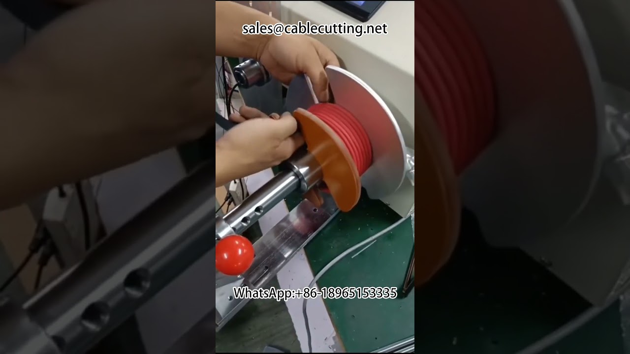 Máquina de Bobinagem em Linha para Fios e Cabos | Automação Industrial