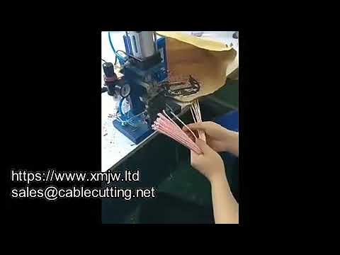 Máquina de Decapagem Pneumática WPM 150a - Decapador Automático para Cabos Multifio e Fita