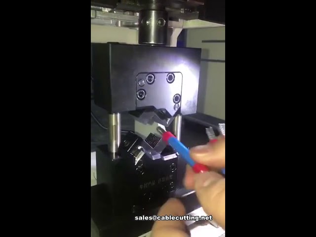 Máquina de Crimpagem de Terminais Sem Troca de Matriz | Quadrangular e Eficiente