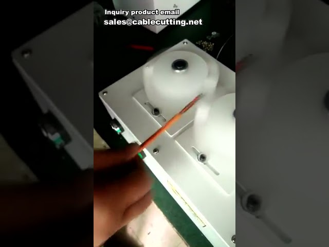 Ferramenta de Escovação para Fios Blindados | Máquina de Pentear e Escovar Tranças de Cabos de Dados