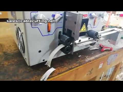 Máquina de Corte Pneumático para Fios | Cortador Automático de Cabos Industriais