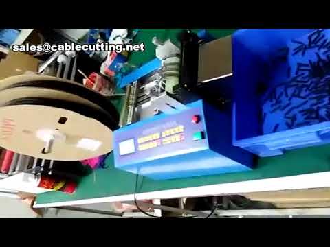 Máquina de Corte de Tubo Termorretrátil Automática | Cortadora de Alta Precisão
