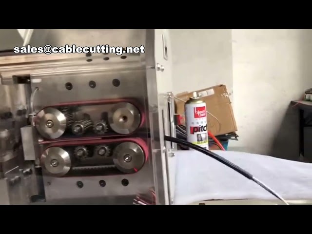 Máquina de Decapagem e Corte de Fios de Quatro Núcleos - Automática para Fios Multicondutores